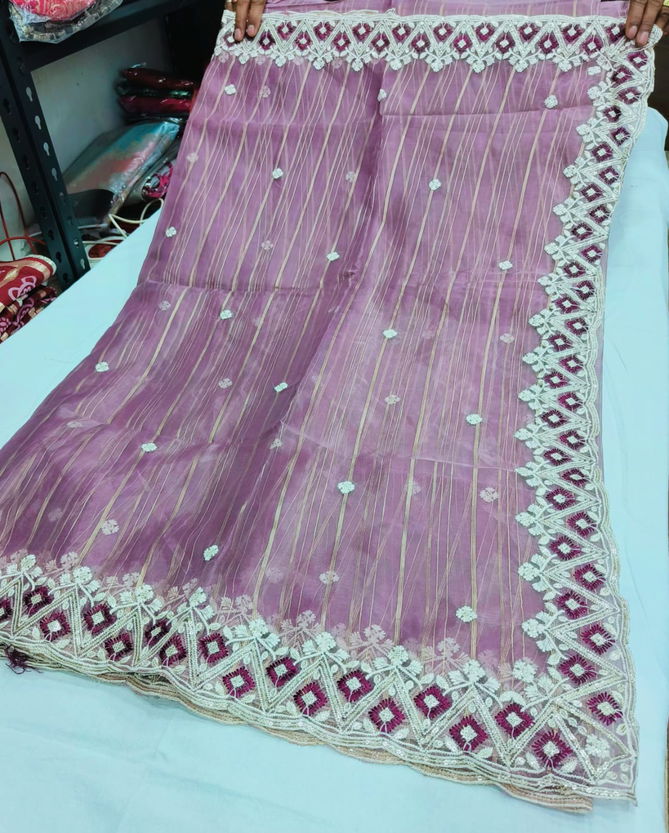 JK 619 Lehariya Designer Chinon Sarees Wholesale Clothing Suppliers In India
